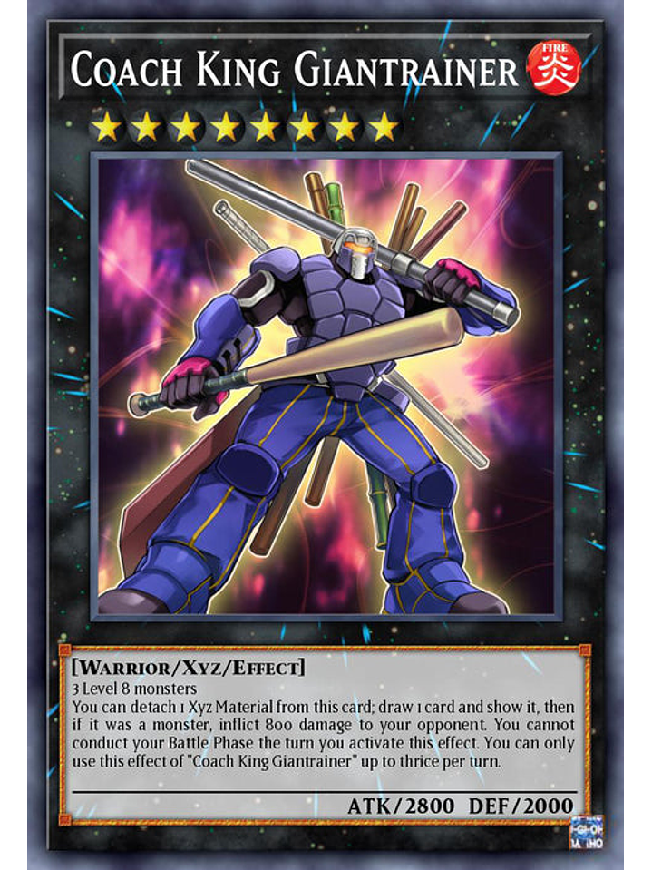 Coach King Giantrainer - MP24-EN034 - Quarter Century Secret Rare 1st Edition 1