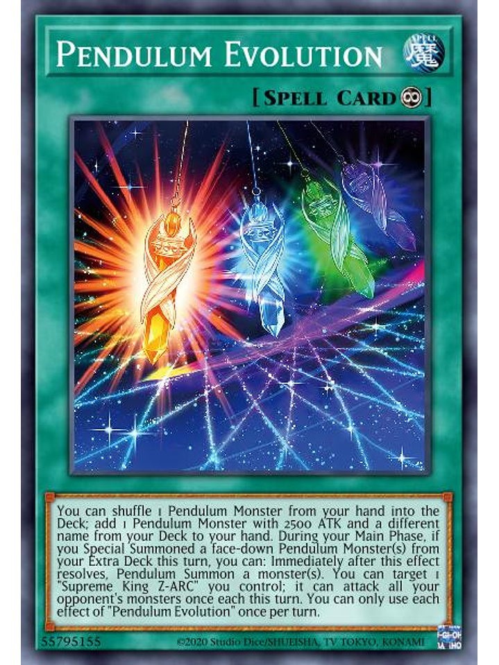 Pendulum Evolution - MP24-EN392 - Common 1st Edition 1