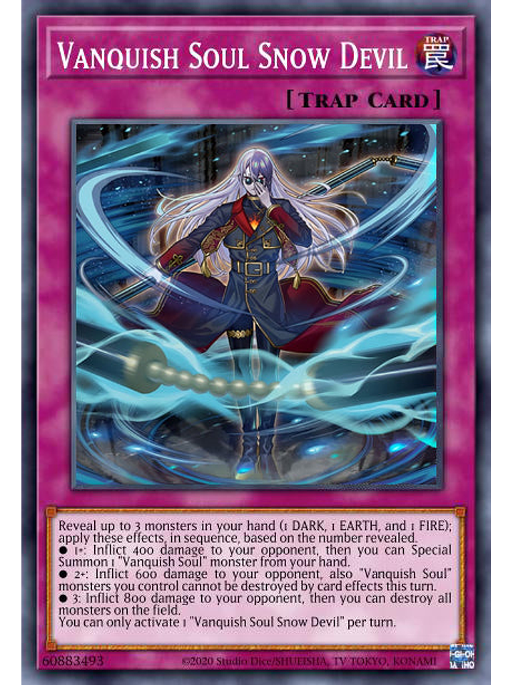 Vanquish Soul Snow Devil - MP24-EN245 - Ultra Rare 1st Edition 1