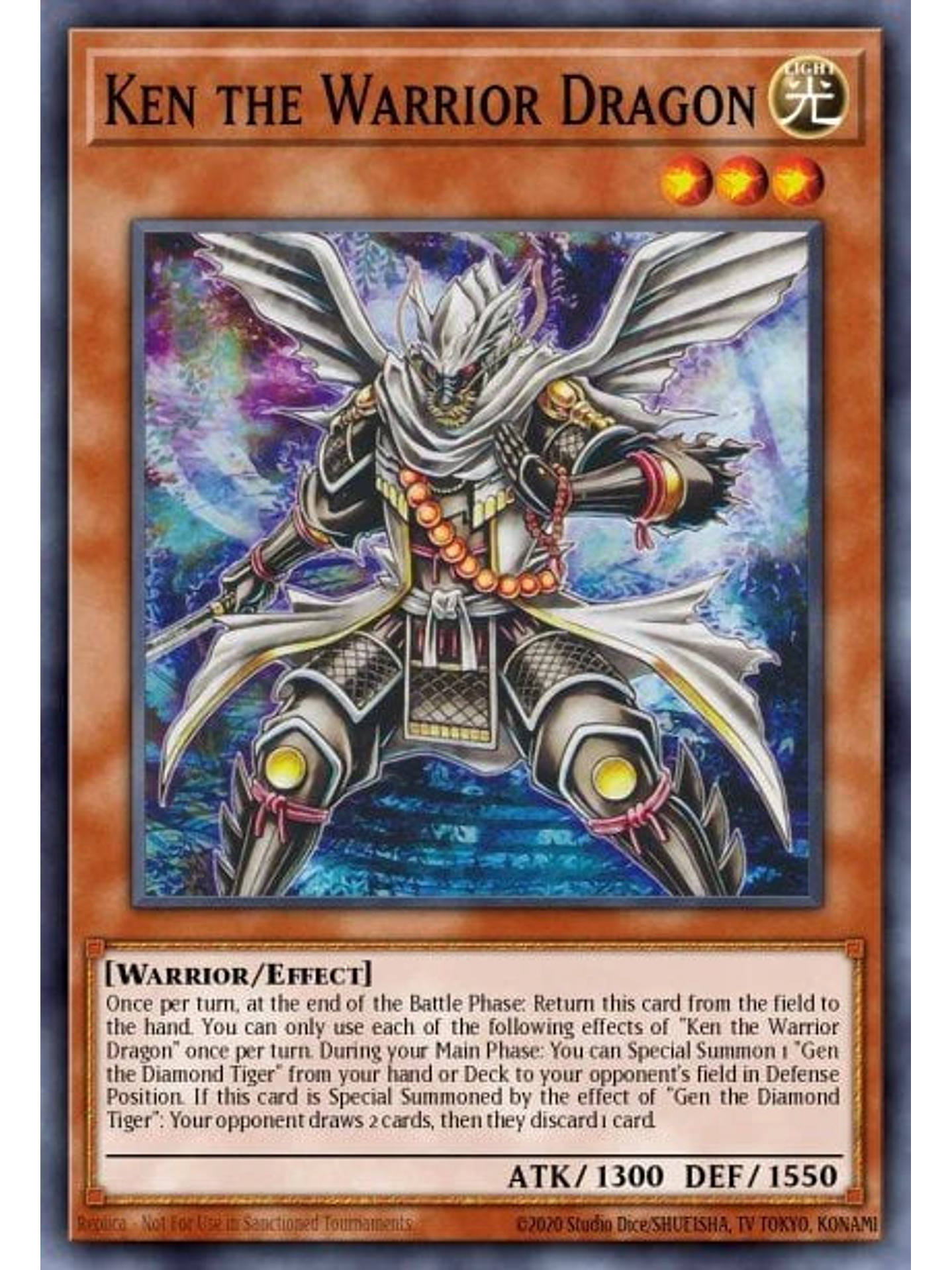 Ken the Warrior Dragon - MP24-EN246 - Ultra Rare 1st Edition 1