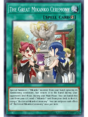 The Great Mikanko Ceremony - MP24-EN295 - Ultra Rare 1st Edition