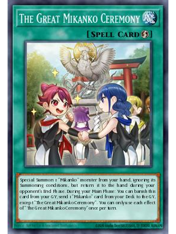 The Great Mikanko Ceremony - MP24-EN295 - Ultra Rare 1st Edition 1