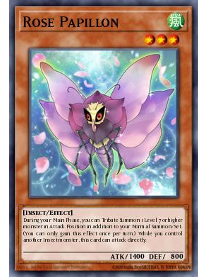 Rose Papillon - MP24-EN250 - Ultra Rare 1st Edition 1