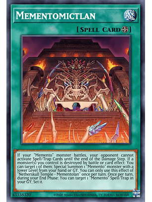 Mementomictlan - MP24-EN298 - Ultra Rare 1st Edition