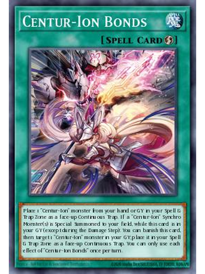 Centur-Ion Bonds - MP24-EN300 - Ultra Rare 1st Edition 1