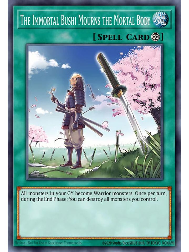 The Immortal Bushi Mourns the Mortal Body - MP24-EN397 - Common 1st Edition 1