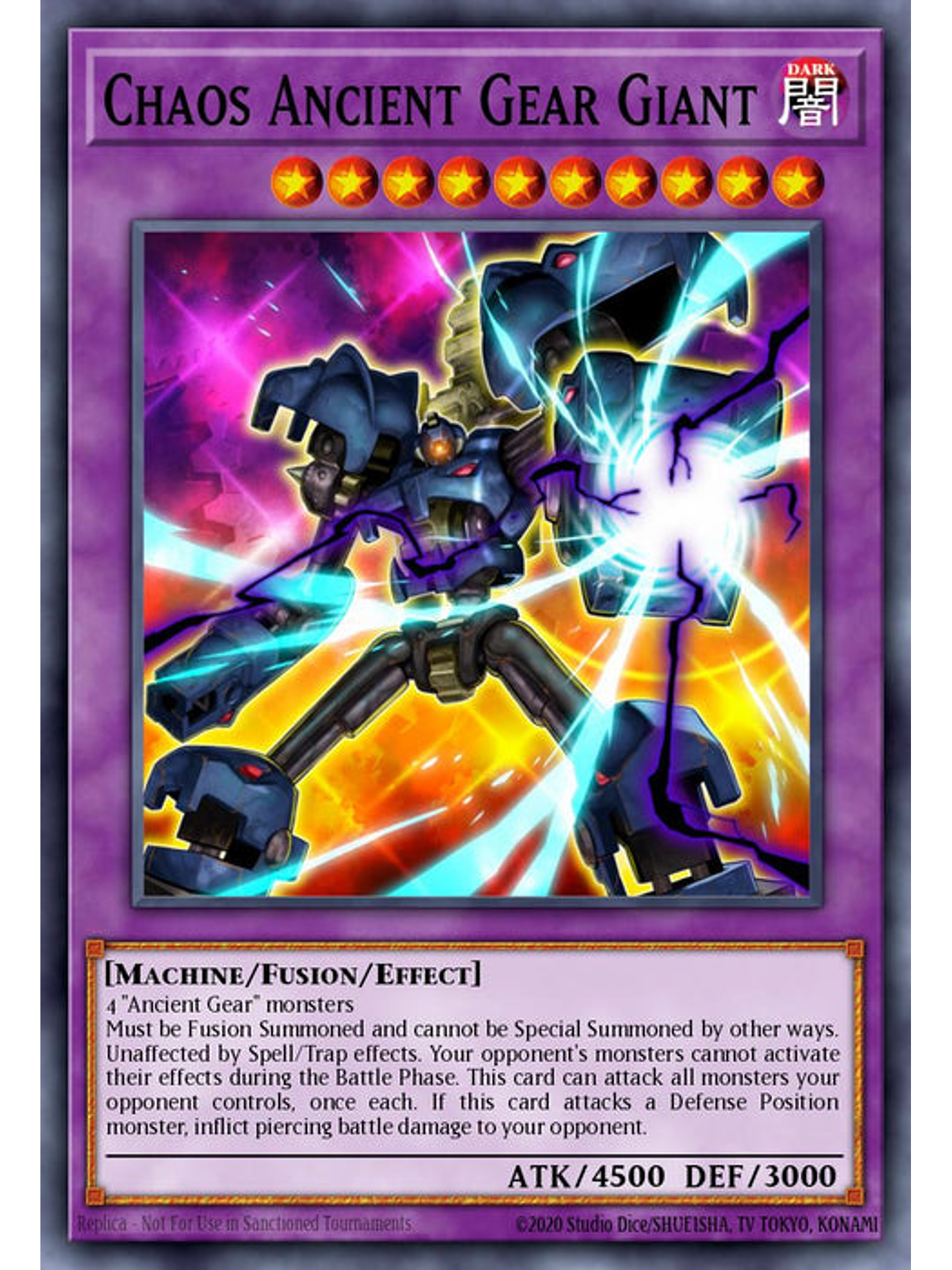 Chaos Ancient Gear Giant - MP24-EN042 - Quarter Century Secret Rare 1st Edition 1