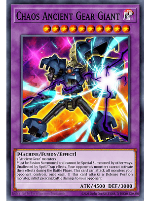 Chaos Ancient Gear Giant - MP24-EN042 - Quarter Century Secret Rare 1st Edition