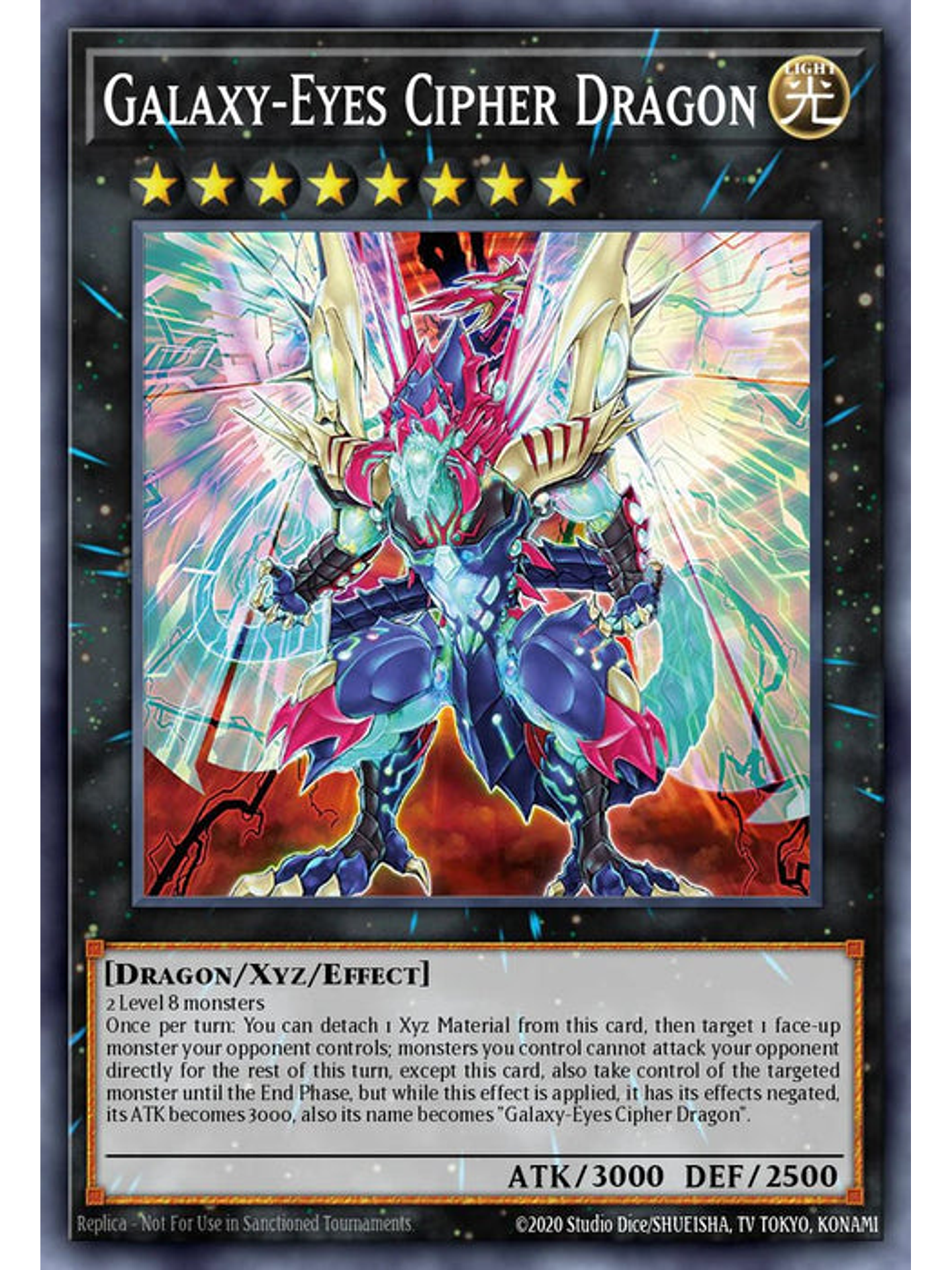 Galaxy-Eyes Cipher Dragon - MP24-EN044 - Quarter Century Secret Rare 1st Edition 1
