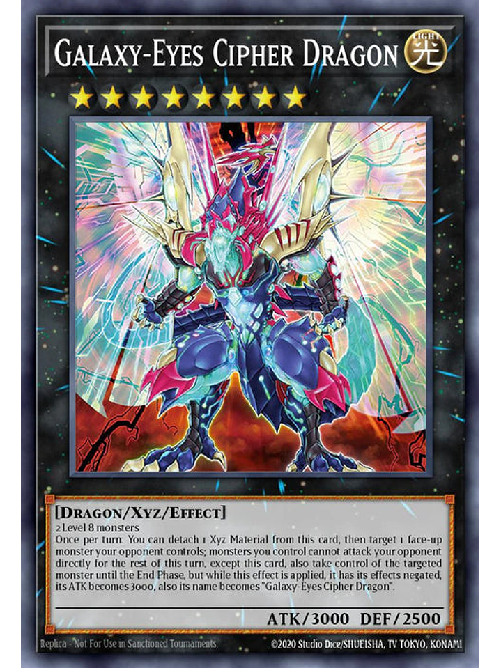 Galaxy-Eyes Cipher Dragon - MP24-EN044 - Quarter Century Secret Rare 1st Edition 1