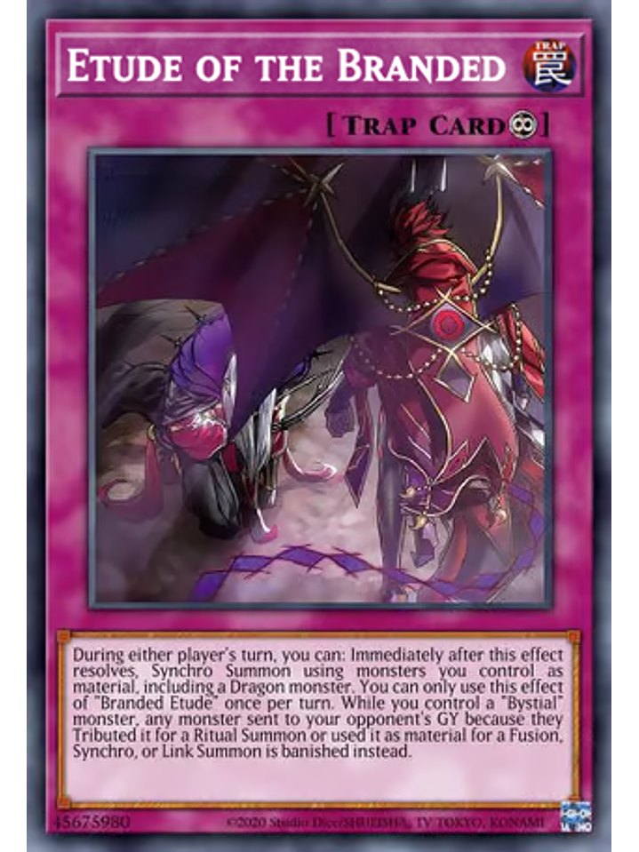 Etude of the Branded - MP24-EN351 - Common 1st Edition 1