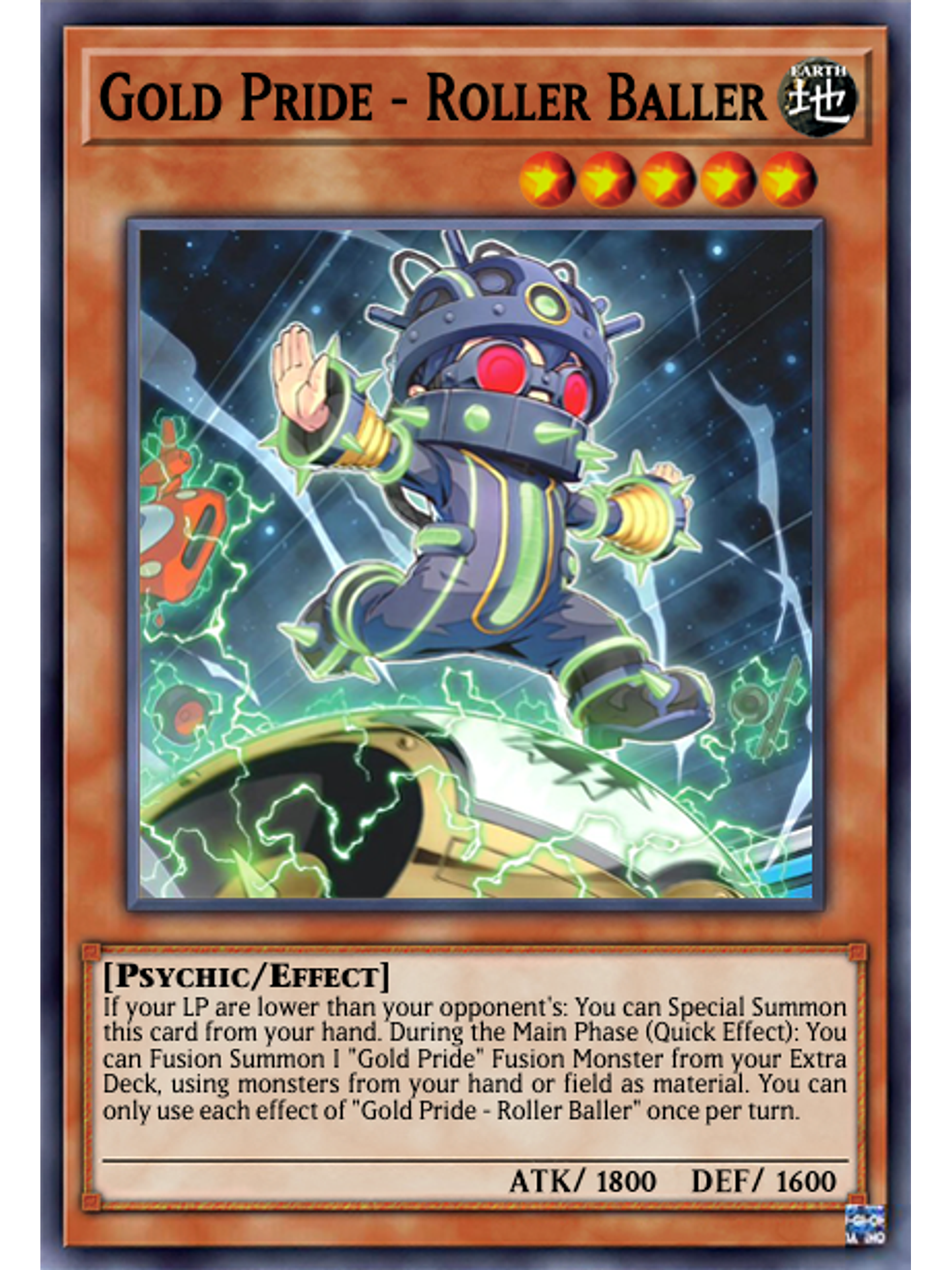 Gold Pride - Roller Baller - MP24-EN204 - Ultra Rare 1st Edition 1