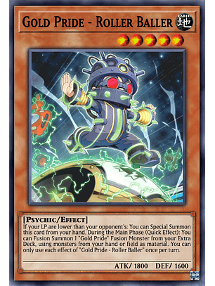 Gold Pride - Roller Baller - MP24-EN204 - Ultra Rare 1st Edition