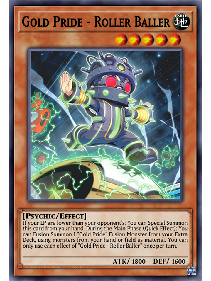 Gold Pride - Roller Baller - MP24-EN204 - Ultra Rare 1st Edition 1