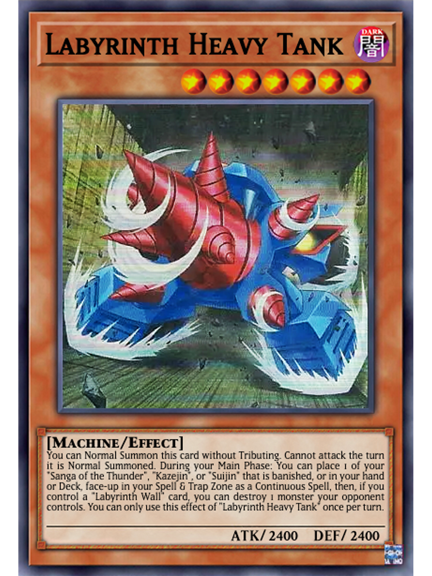 Labyrinth Heavy Tank - MP24-EN257 - Ultra Rare 1st Edition 1