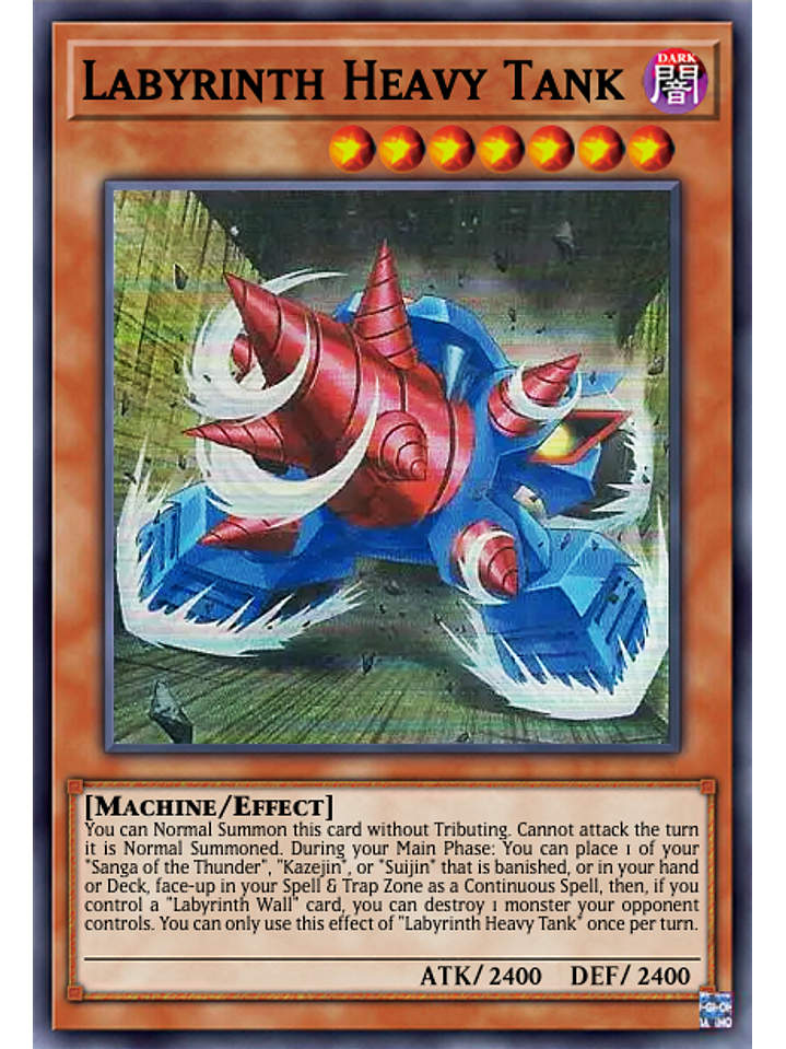 Labyrinth Heavy Tank - MP24-EN257 - Ultra Rare 1st Edition 1