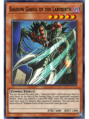 Shadow Ghoul of the Labyrinth - MP24-EN258 - Ultra Rare 1st Edition