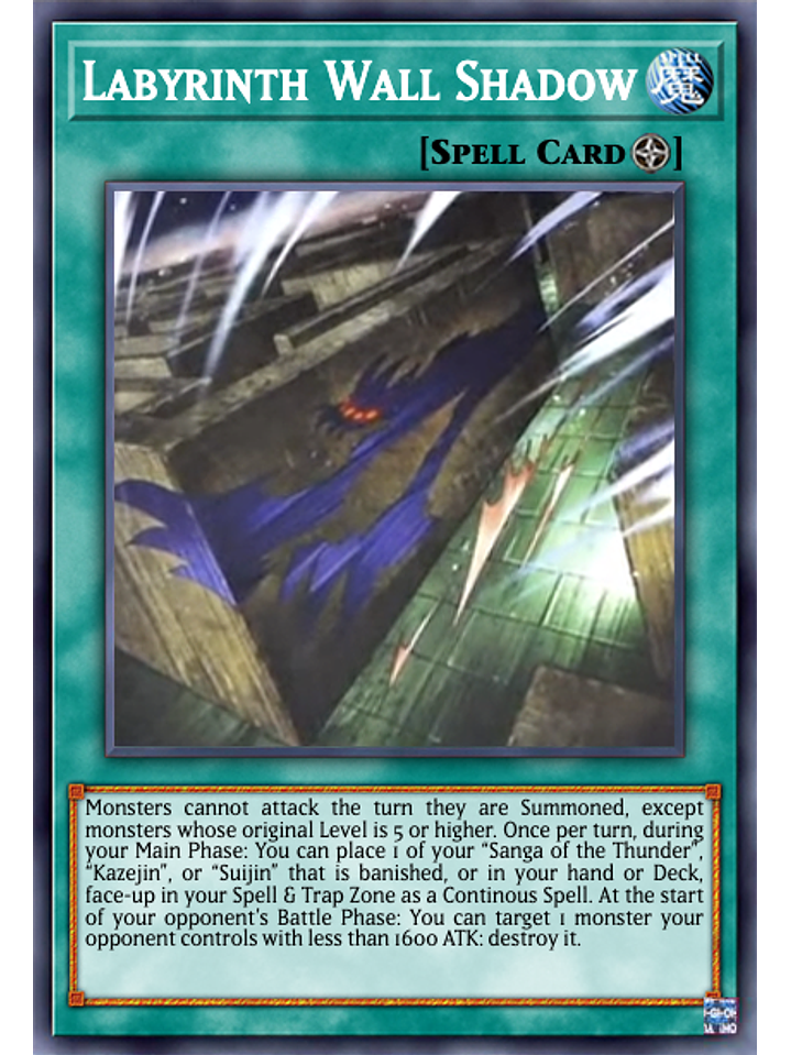 Labyrinth Wall Shadow - MP24-EN259 - Ultra Rare 1st Edition 1