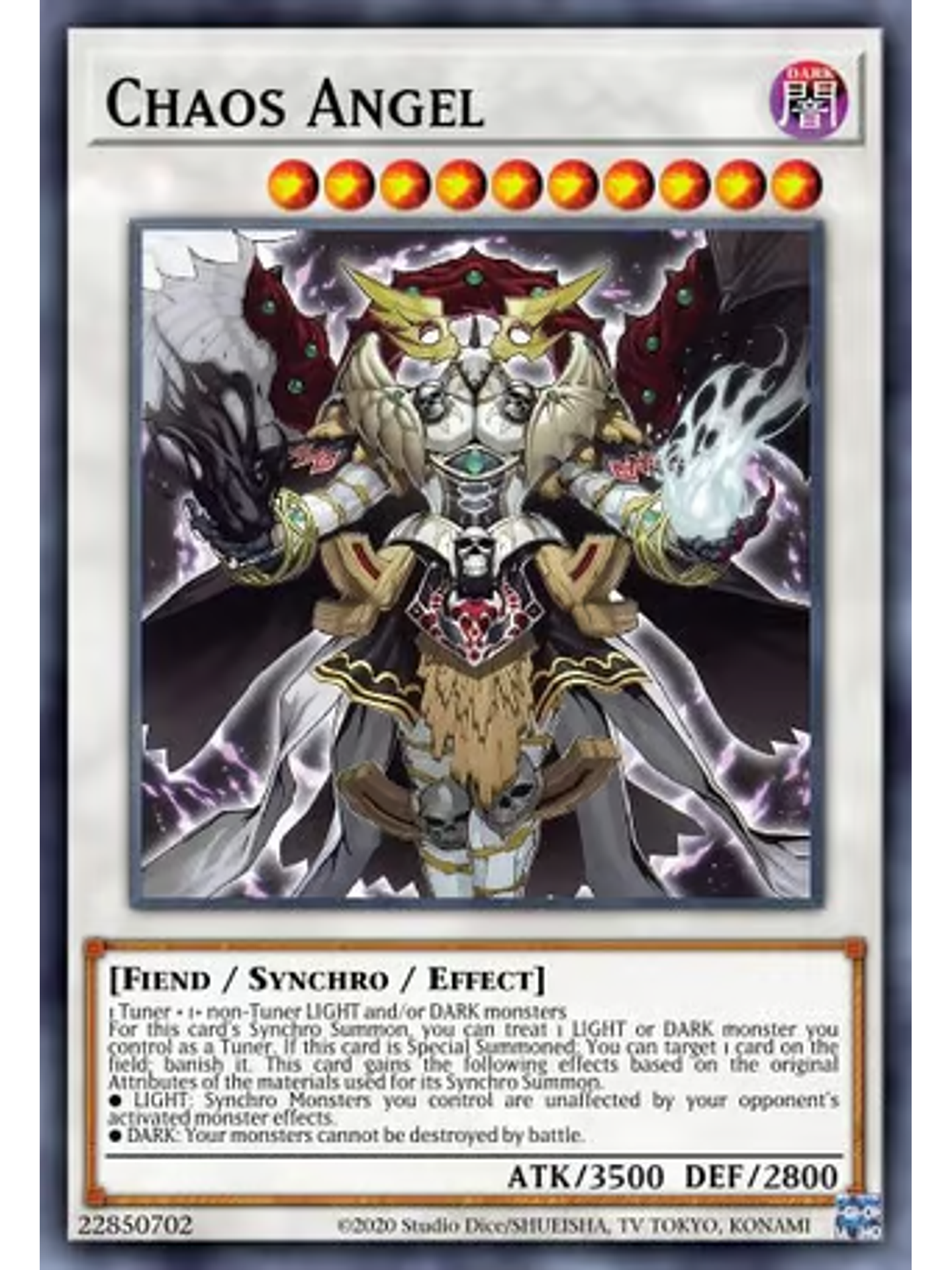 Chaos Angel - MP24-EN086 - Prismatic Secret Rare 1st Edition 1