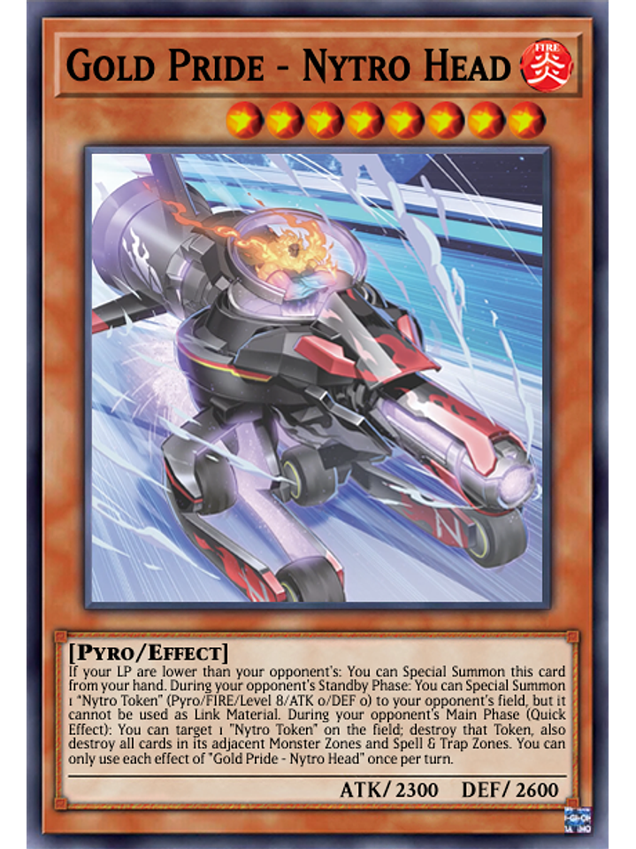 Gold Pride - Nytro Head - MP24-EN181 - Ultra Rare 1st Edition 1