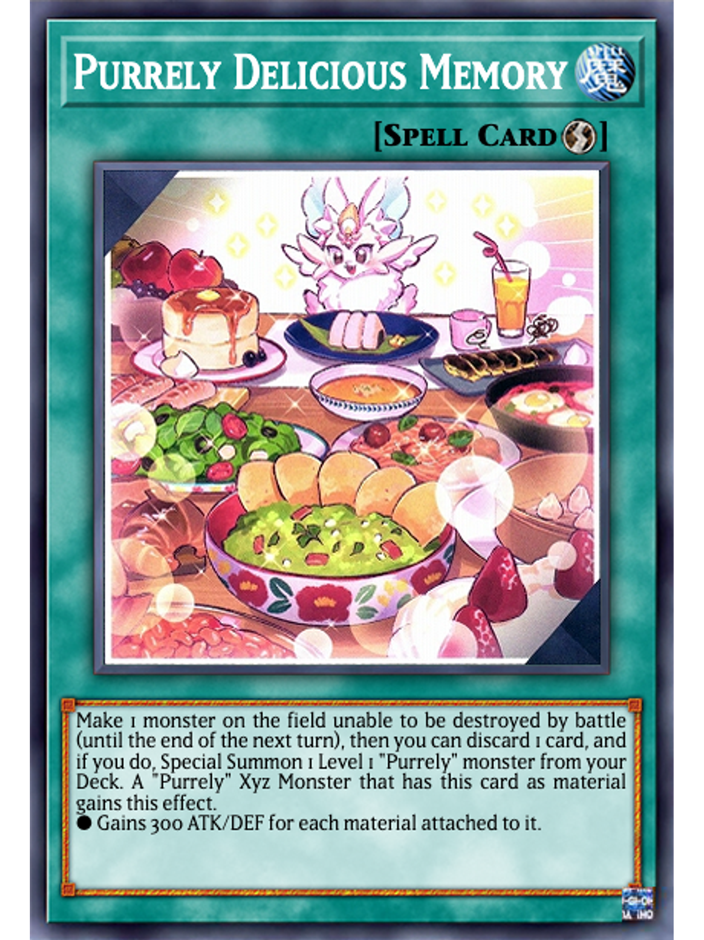 Purrely Delicious Memory - MP24-EN291 - Ultra Rare 1st Edition 1