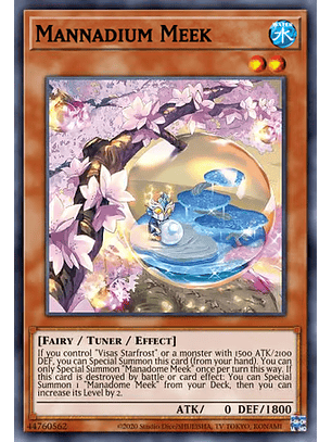 Mannadium Meek - MP24-EN190 - Ultra Rare 1st Edition