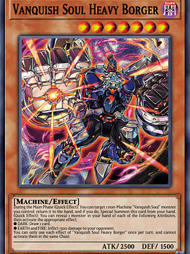 Vanquish Soul Heavy Borger - MP24-EN140 - Prismatic Secret Rare 1st Edition