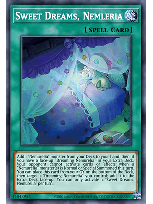 Sweet Dreams, Nemleria - MP24-EN197 - Ultra Rare 1st Edition