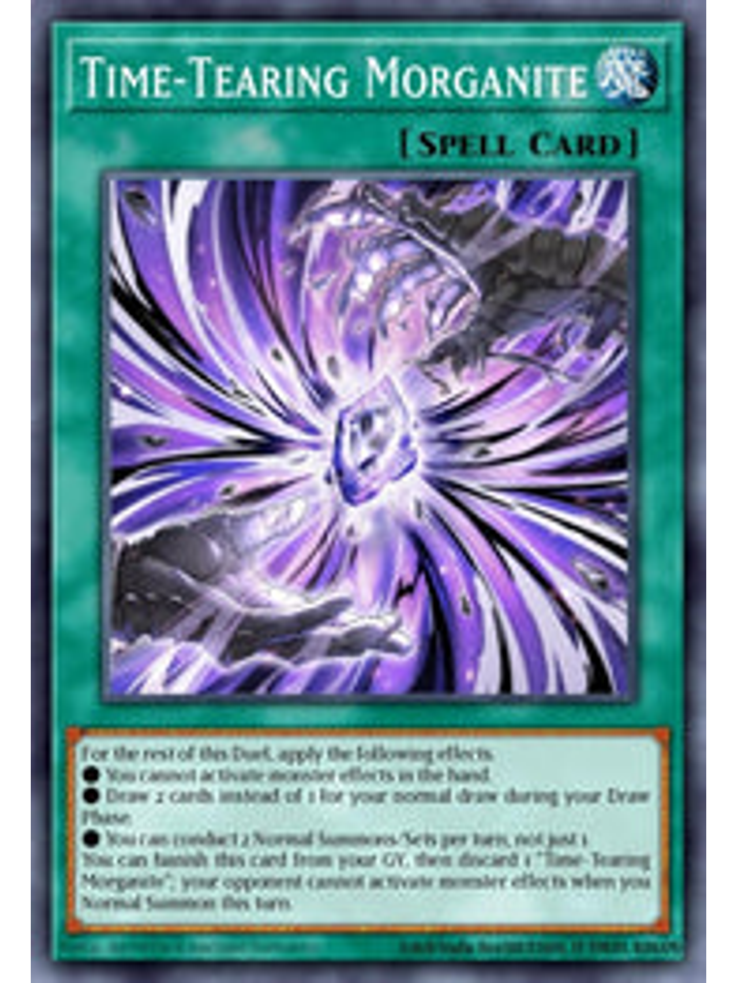 Time-Tearing Morganite - MP24-EN088 - Prismatic Secret Rare 1st Edition 1