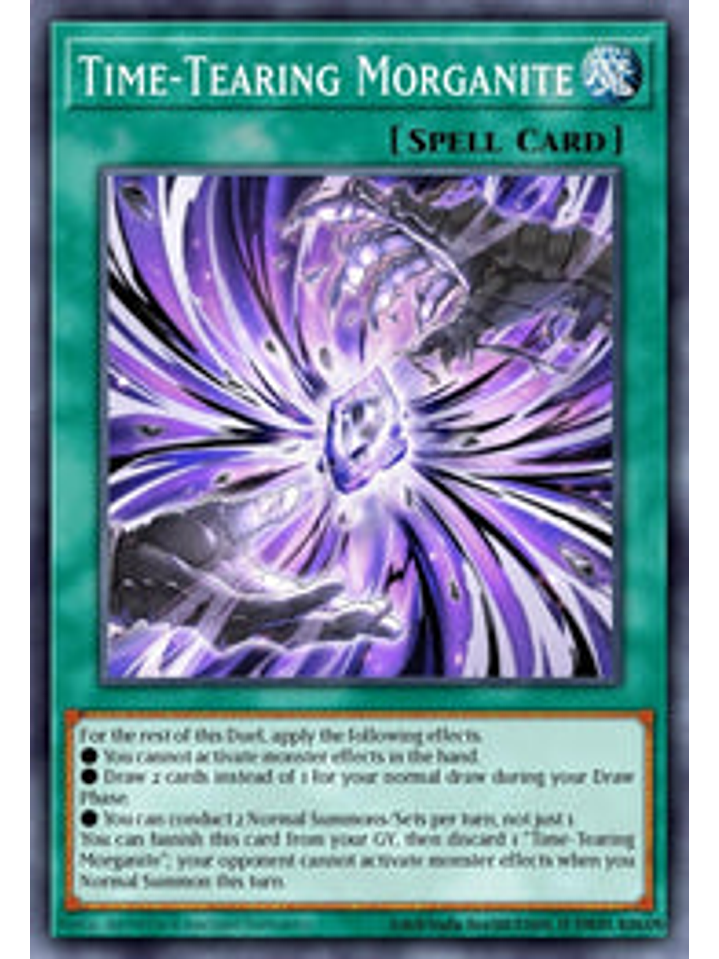 Time-Tearing Morganite - MP24-EN088 - Prismatic Secret Rare 1st Edition 1