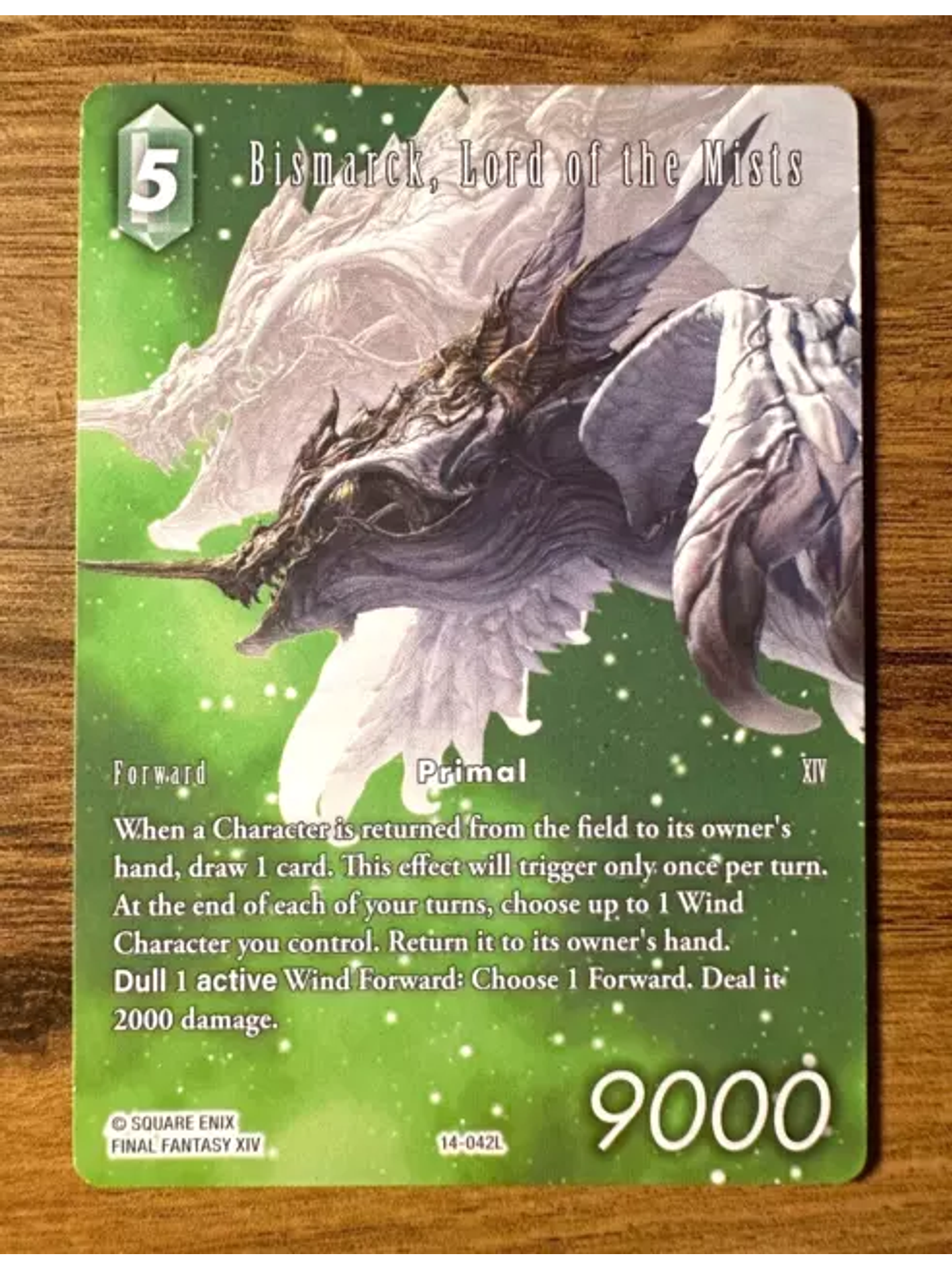 CL2024-038 (Alternative Art) Bismarck, Lord of the Mists (NO FOIL) 1