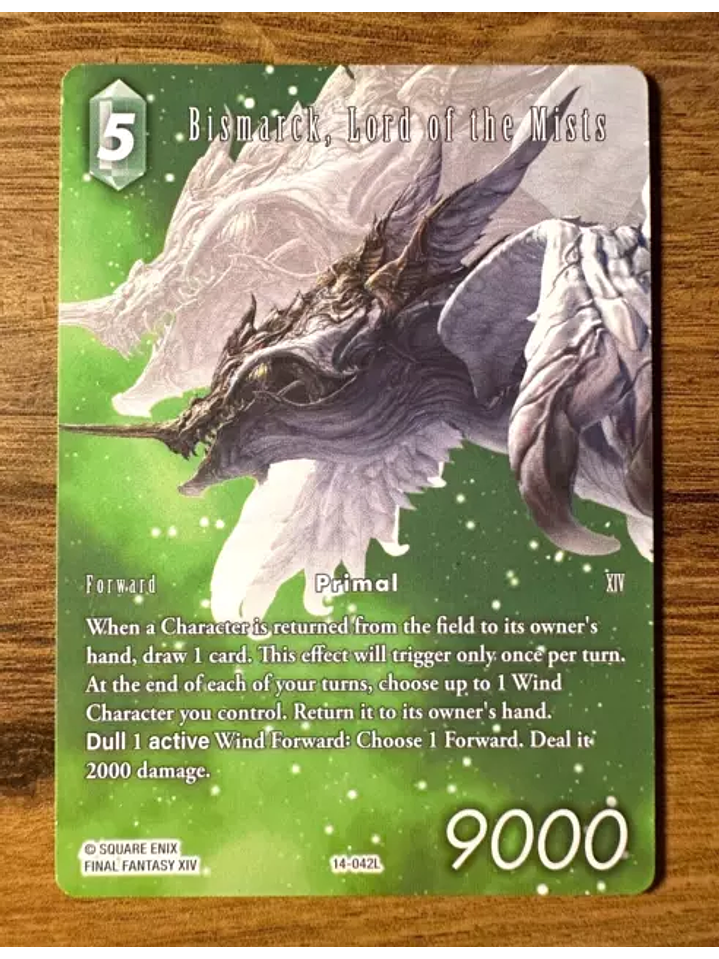 CL2024-038 (Alternative Art) Bismarck, Lord of the Mists (NO FOIL) 1