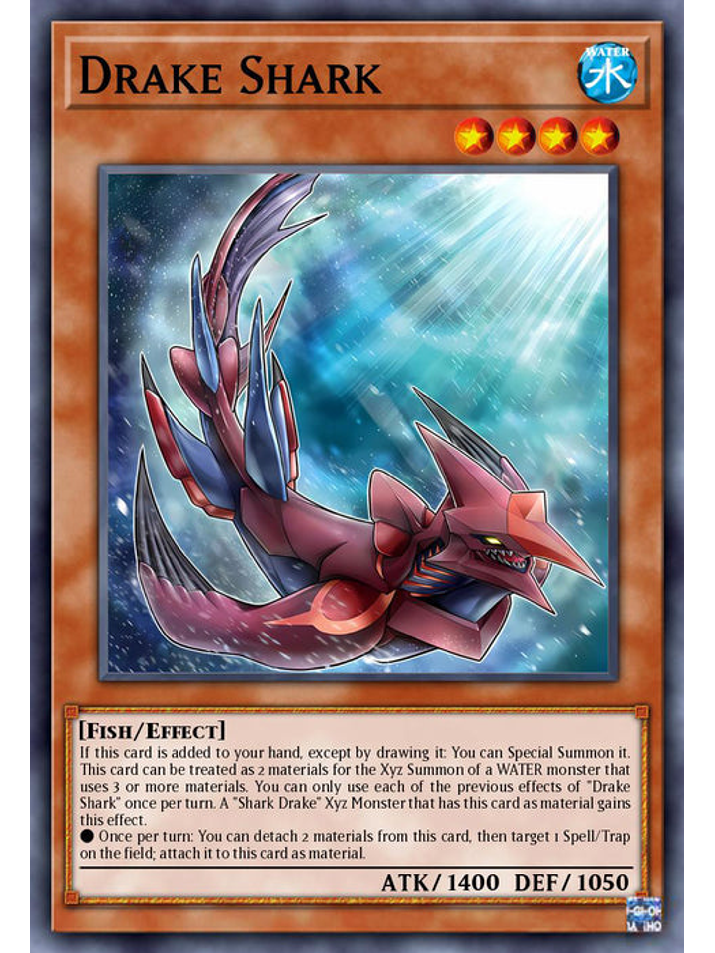 Drake Shark - ROTA-EN002 - Super Rare 1st Edition 1