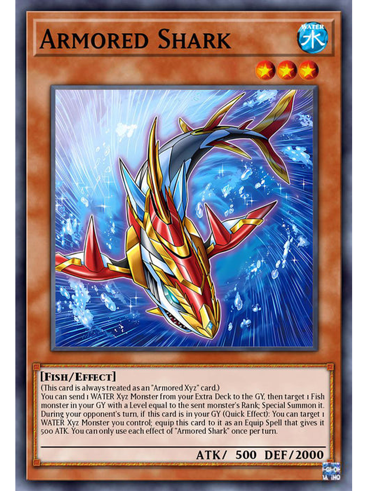 Armored Shark - ROTA-EN003 - Common 1st Edition 1