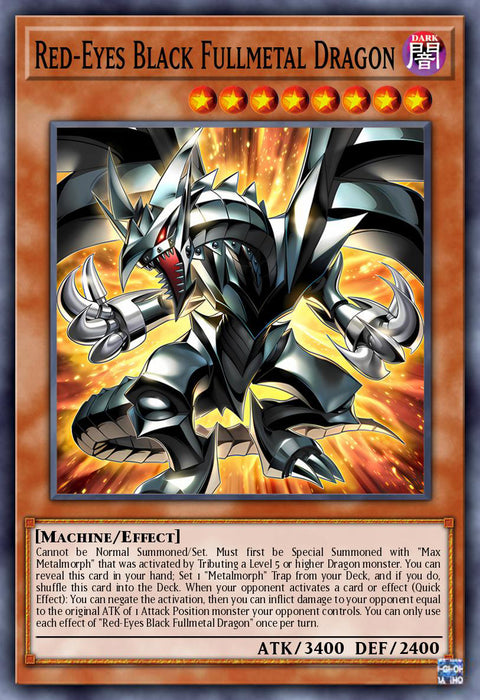 Red-Eyes Black Fullmetal Dragon - ROTA-EN005 - Ultra Rare