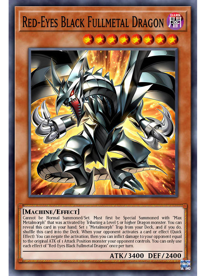 Red-Eyes Black Fullmetal Dragon - ROTA-EN005 - Ultra Rare 1st Edition 1
