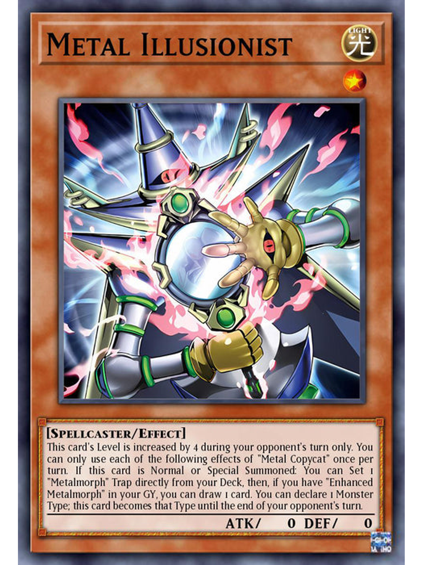 Metal Illusionist - ROTA-EN008 - Super Rare 1st Edition 1