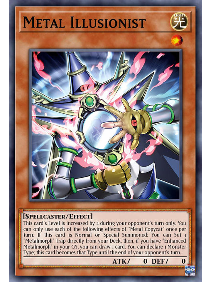 Metal Illusionist - ROTA-EN008 - Super Rare 1st Edition 1