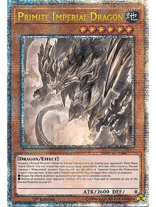 Primite Imperial Dragon - ROTA-EN013 - Quarter Century Secret Rare 1st Edition