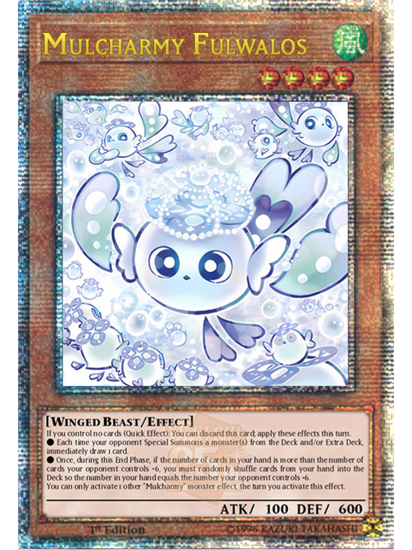 Mulcharmy Fuwalos - ROTA-EN024 - Quarter Century Secret Rare 1st Edition 1