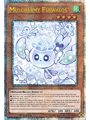 Mulcharmy Fuwalos - ROTA-EN024 - Quarter Century Secret Rare 1st Edition