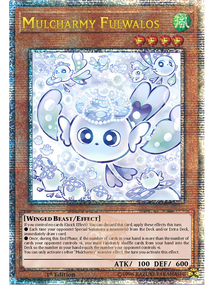 Mulcharmy Fuwalos - ROTA-EN024 - Quarter Century Secret Rare 1st Edition 1