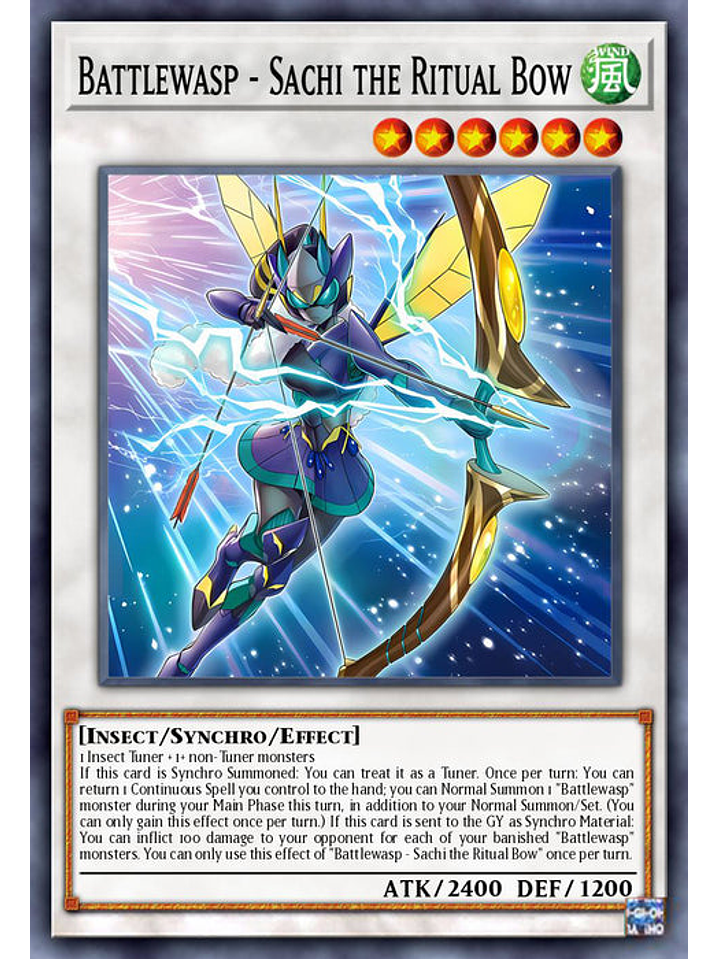 Battlewasp - Sachi the Ceremonial Bow - ROTA-EN037 - Common 1st Edition 1