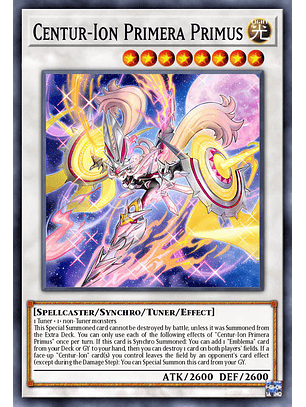 Centur-Ion Primera Primus - ROTA-EN038 - Super Rare 1st Edition