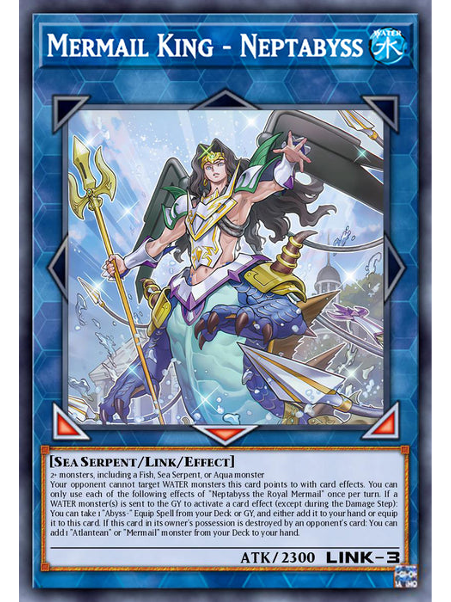 Mermail King - Neptabyss - ROTA-EN046 - Ultra Rare 1st Edition 1