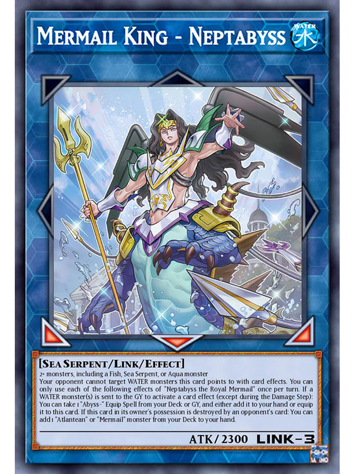 Mermail King - Neptabyss - ROTA-EN046 - Ultra Rare 1st Edition 1