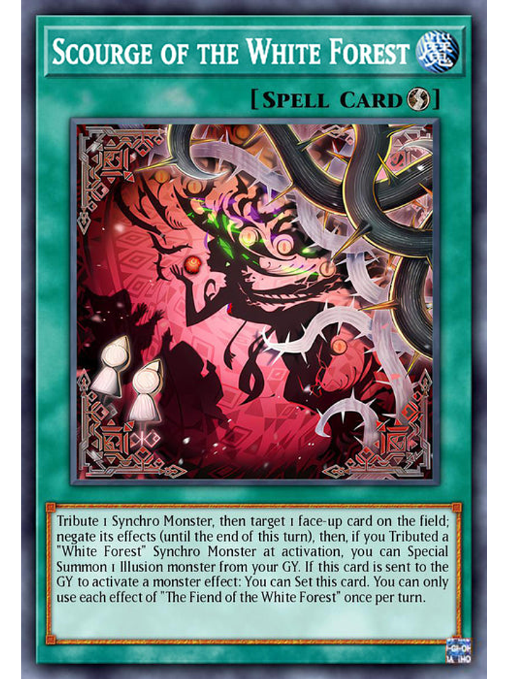 Scourge of the White Forest - ROTA-EN056 - Super Rare 1st Edition 1