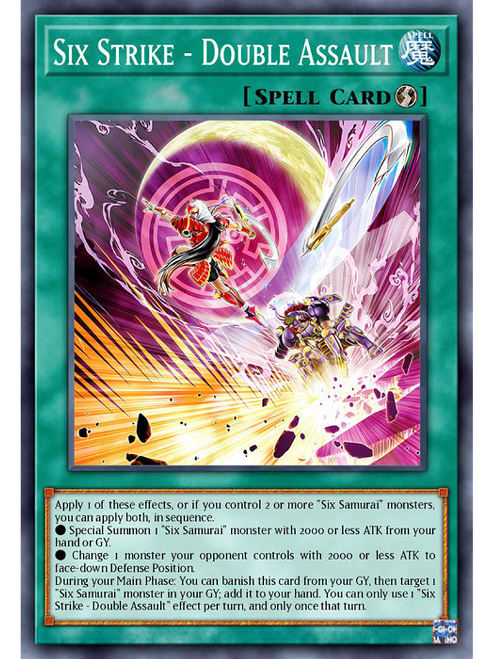 Six Strike - Double Assault - ROTA-EN063 - Common 1st Edition 1