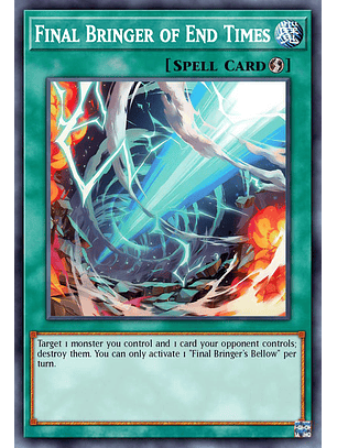 Final Bringer of the End Times - ROTA-EN064 - Super Rare 1st Edition