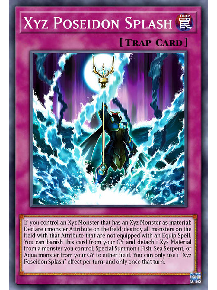 Xyz Poseidon Splash - ROTA-EN069 - Common 1st Edition 1